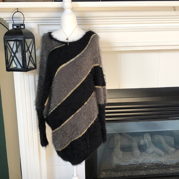 S-Twelve Sweaters - 🌺S-Twelve black, gold & grey sweater🌺